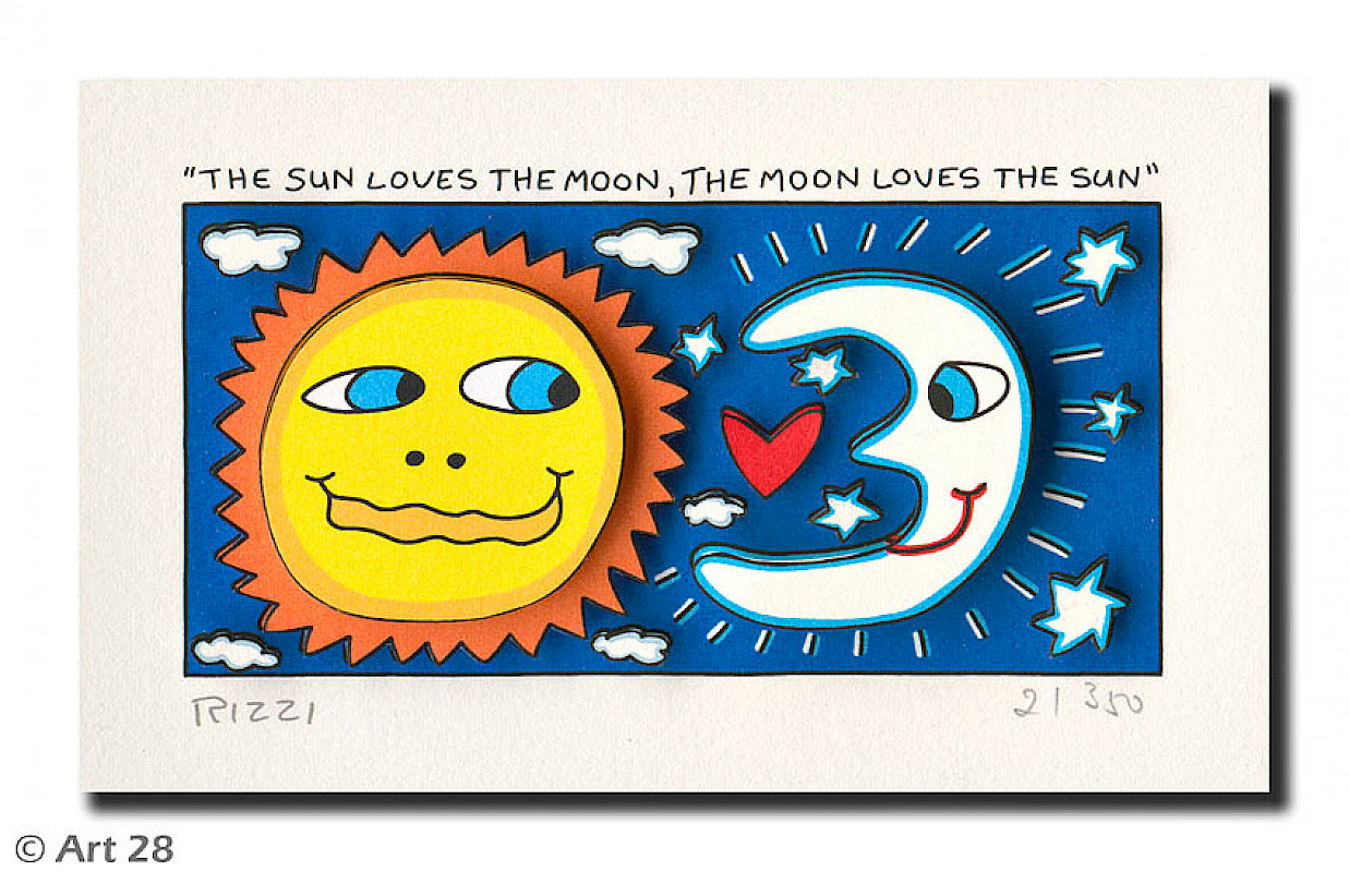 The sun loves the moon, the moon loves the sun