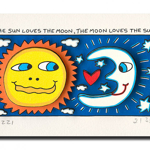 The sun loves the moon, the moon loves the sun
